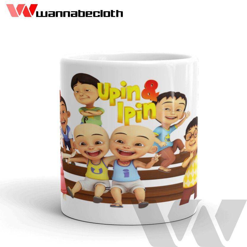Mug Upin Ipin (shopee.co.id/wannabecloth)