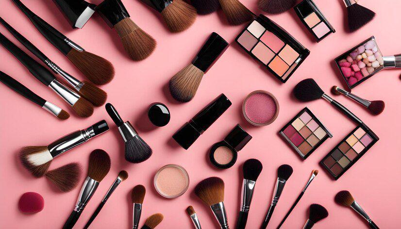 Ilustrasi set makeup (freepik.com/Habibbd)