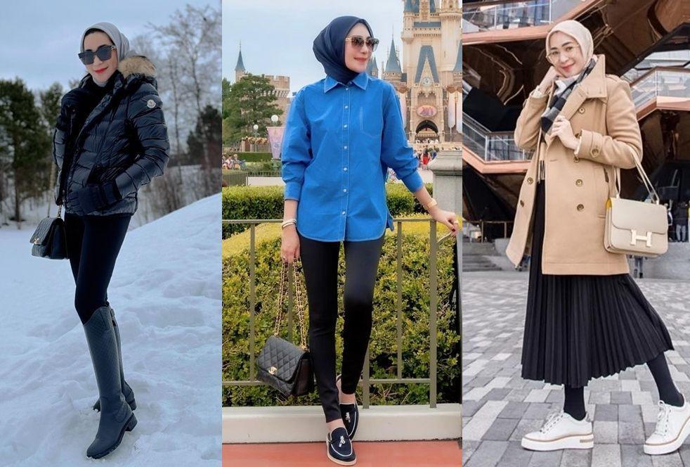 8 Mix and Match Legging Pants ala Erin Taulany, Chic dan Modis!