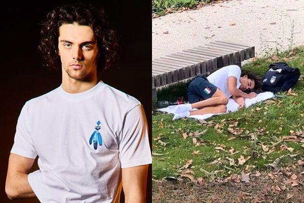 Viral Tidur Siang di Taman Paris, 7 Potret Perenang Thomas Ceccon