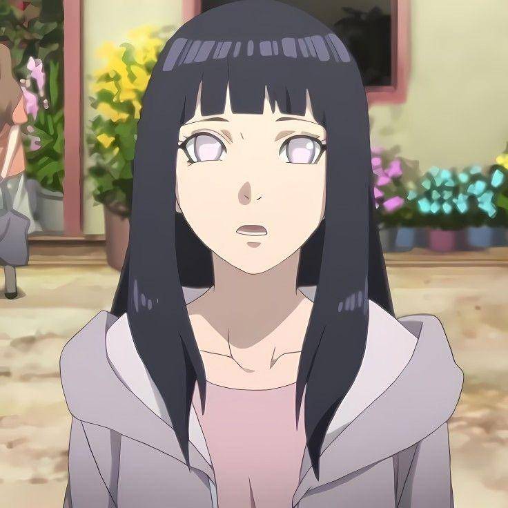 Hinata yang memiliki kemiripan dengan istri Masashi Kishimoto. x.com/@disabledwlw