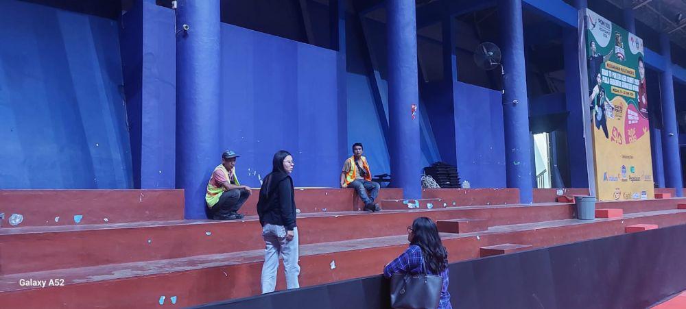 GOR bulu tangkis Sumatra Utara (dok.istimewa)
