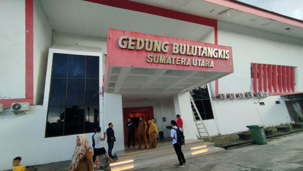 Gor Bulutangkis Sumatra Utara (dok.istimewa)