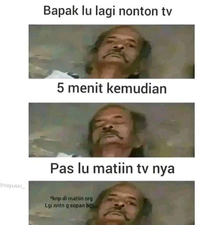 meme bapak (instagram.com/majelis_humor.id)