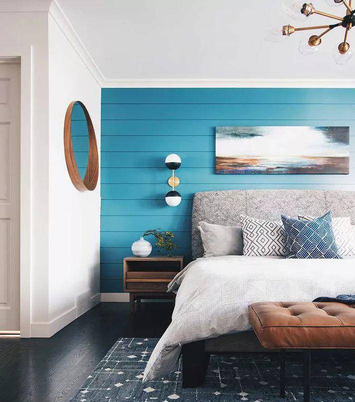warna cat dinding aqua (mydomaine.com/LOUIS DUNCAN-DIA DESAIN)