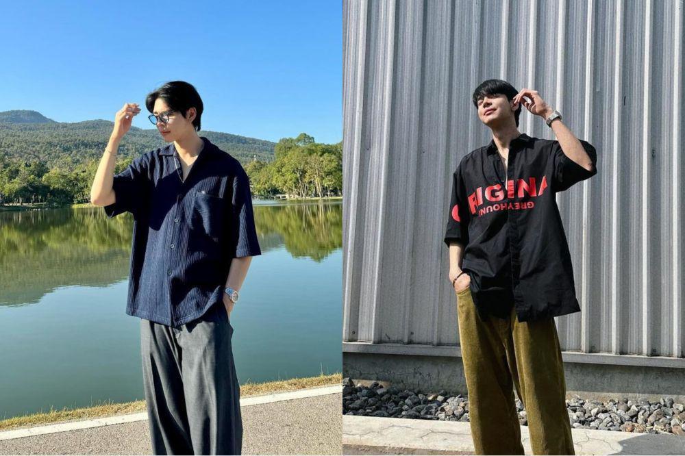 potret oversized outfit ala Job Yosatorn (instagram.com/yosatorn_job)
