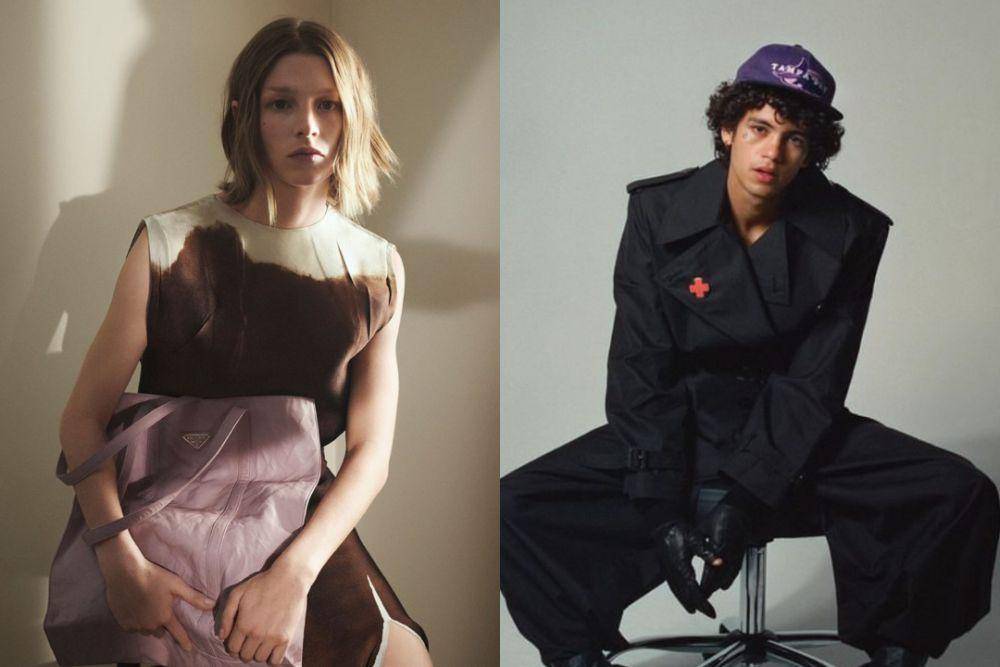 potret Hunter Schafer dan Dominic Fike (instagram.com/hunterschafer)