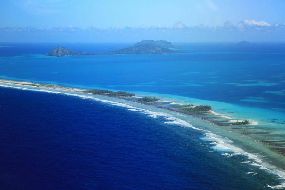 Pulau Mangareva yang berada di Kepulauan Gambier. (brandcenter.tahititourisme.org/Gregoire Le Bacon)