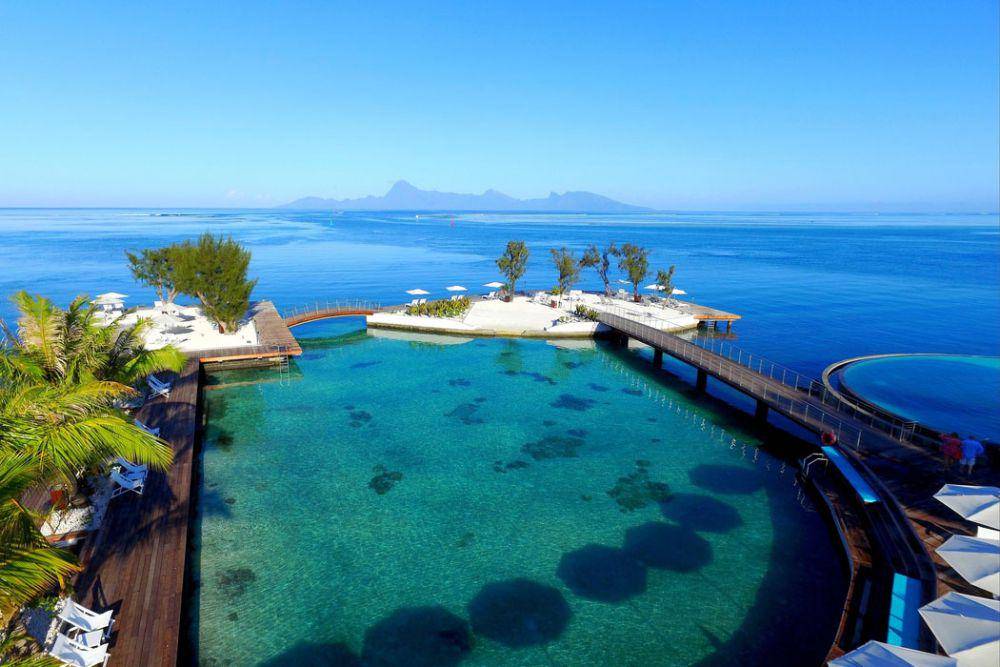 Pulau Tahiti yang berada di Kepulauan Society. (brandcenter.tahititourisme.org/M Colombini)