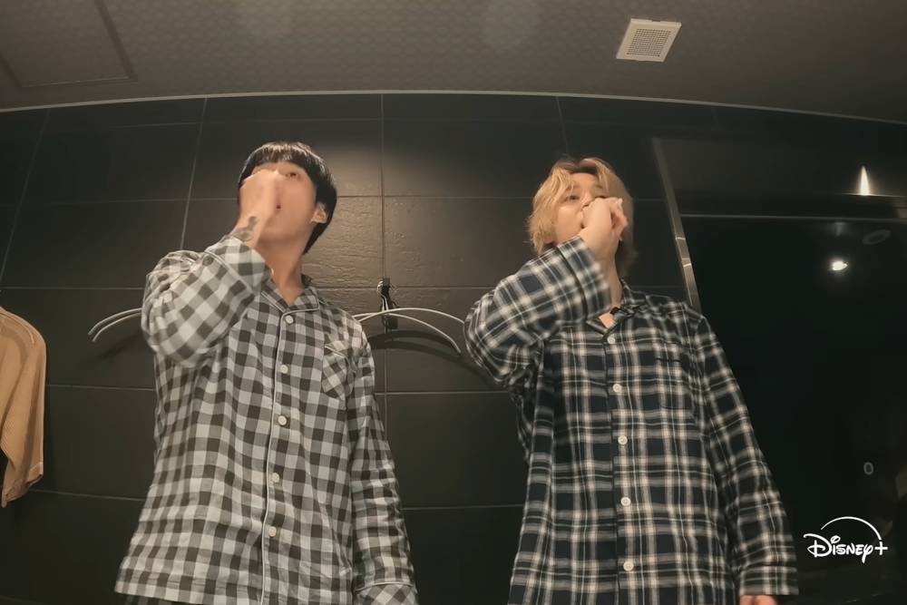 Jimin dan Jungkook BTS untuk Are You Sure?! (youtube.com/Disney Plus)