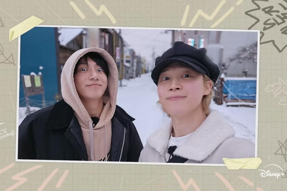 5 Momen Lucu di Episode Awal Are You Sure?!, Jungkook Kecebur Danau