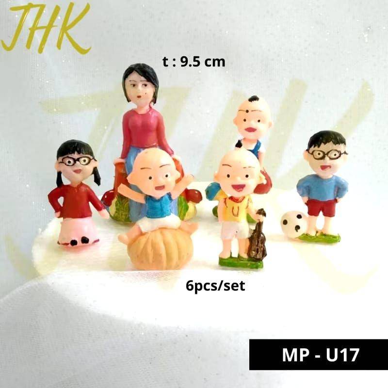 Dekorasi Ulang Tahun tema Upin Ipin (Shopee.id/TokoHiasanKue)