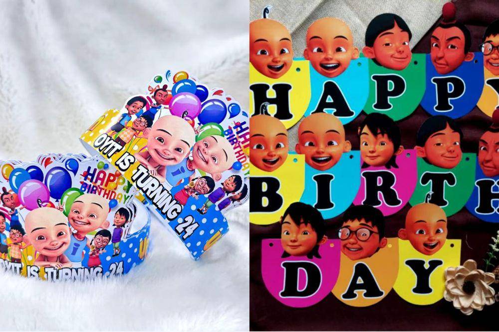 10 Dekorasi Ulang Tahun Tema Upin dan Ipin, Makin Meriah!