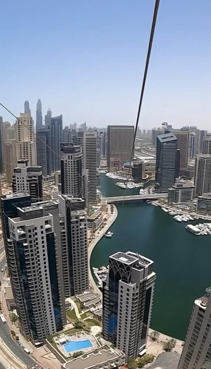 Keanu Agl jajal olahraga ekstrem di Dubai (instagram.com/keanuagl)