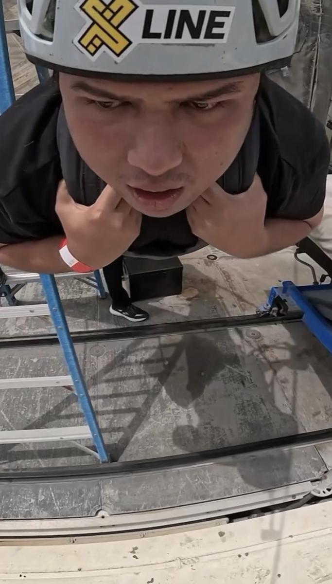 Keanu Agl jajal olahraga ekstrem di Dubai (instagram.com/keanuagl)