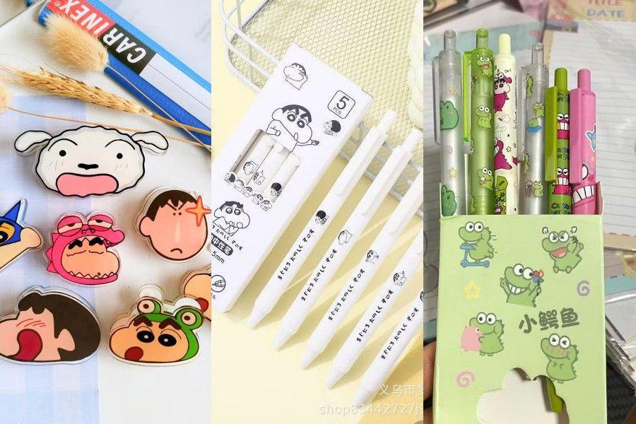18 Alat Sekolah Bertema Crayon Shinchan, Lucu dan Menggemaskan!