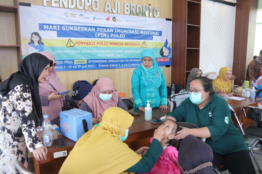 Dinkes Kota Yogyakarta Gencarkan Imunisasi Polio Tahap II