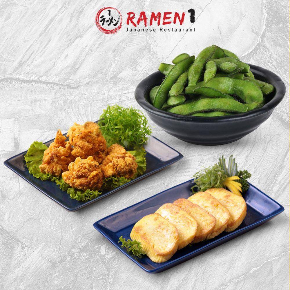 Menu Appetizer di Ramen1 Indonesia (instagram.com/ramen1indonesia)