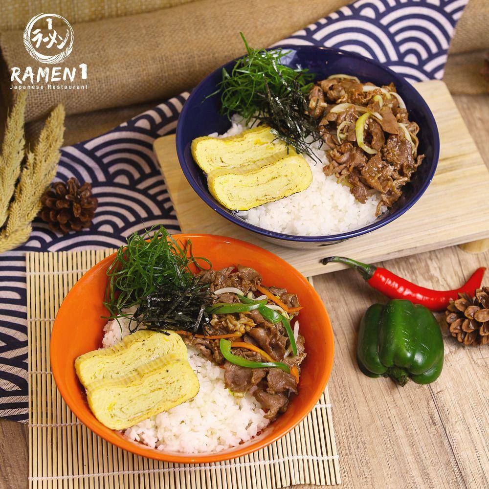 Menu Donburi di Ramen1 Indonesia (instagram.com/ramen1indonesia)