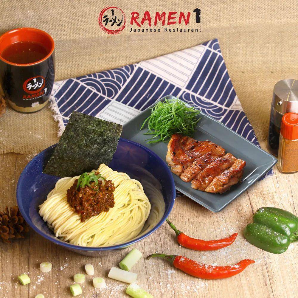 Menu Dry Ramen di Ramen1 Indonesia (instagram.com/ramen1indonesia)