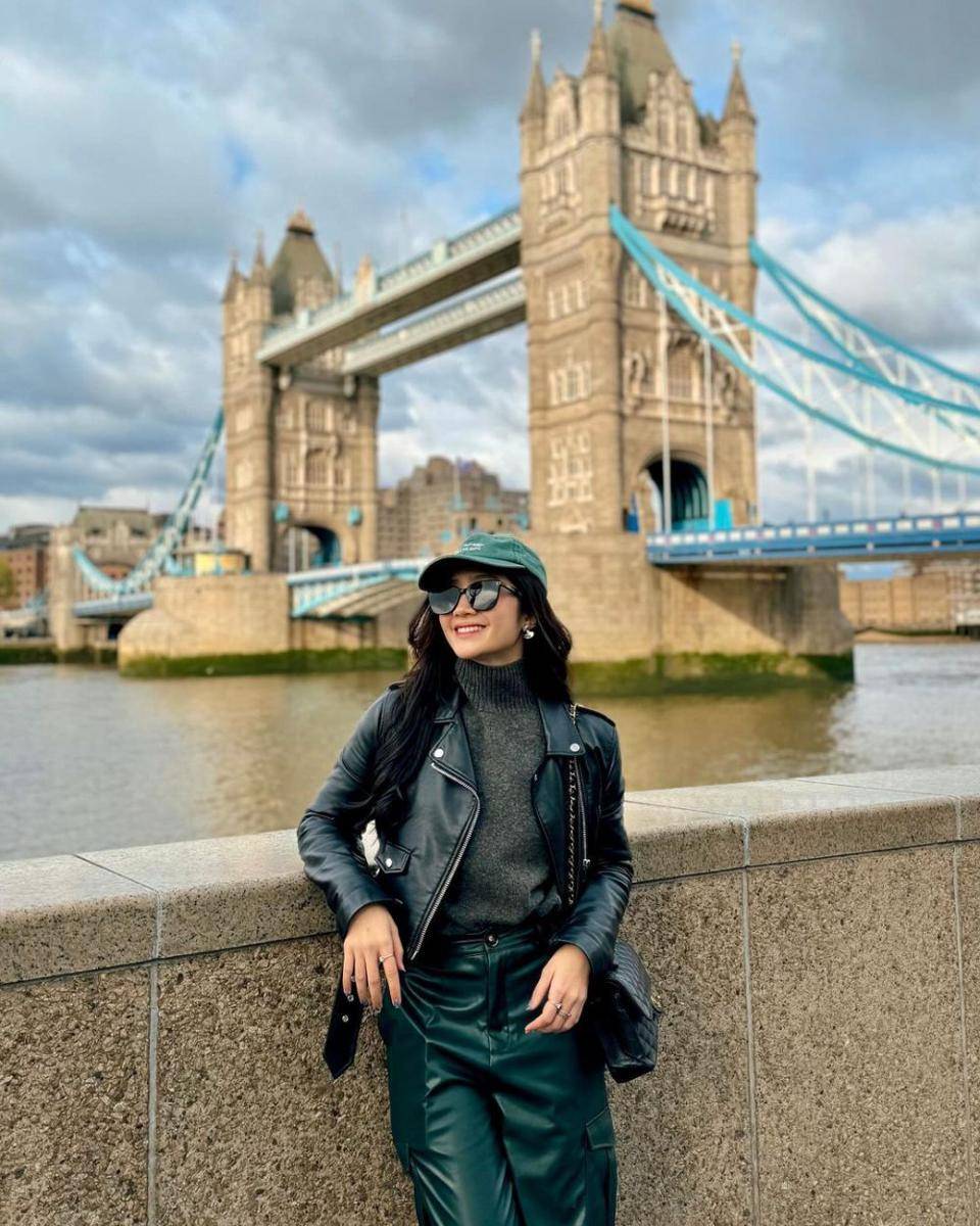 potret Febby Rastanty di London (instagram.com/febbyrastanty)