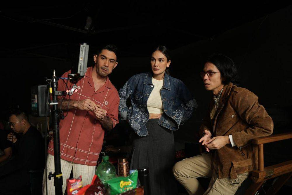 potret Luna Maya jadi sutradara (instagram.com/lunamaya)