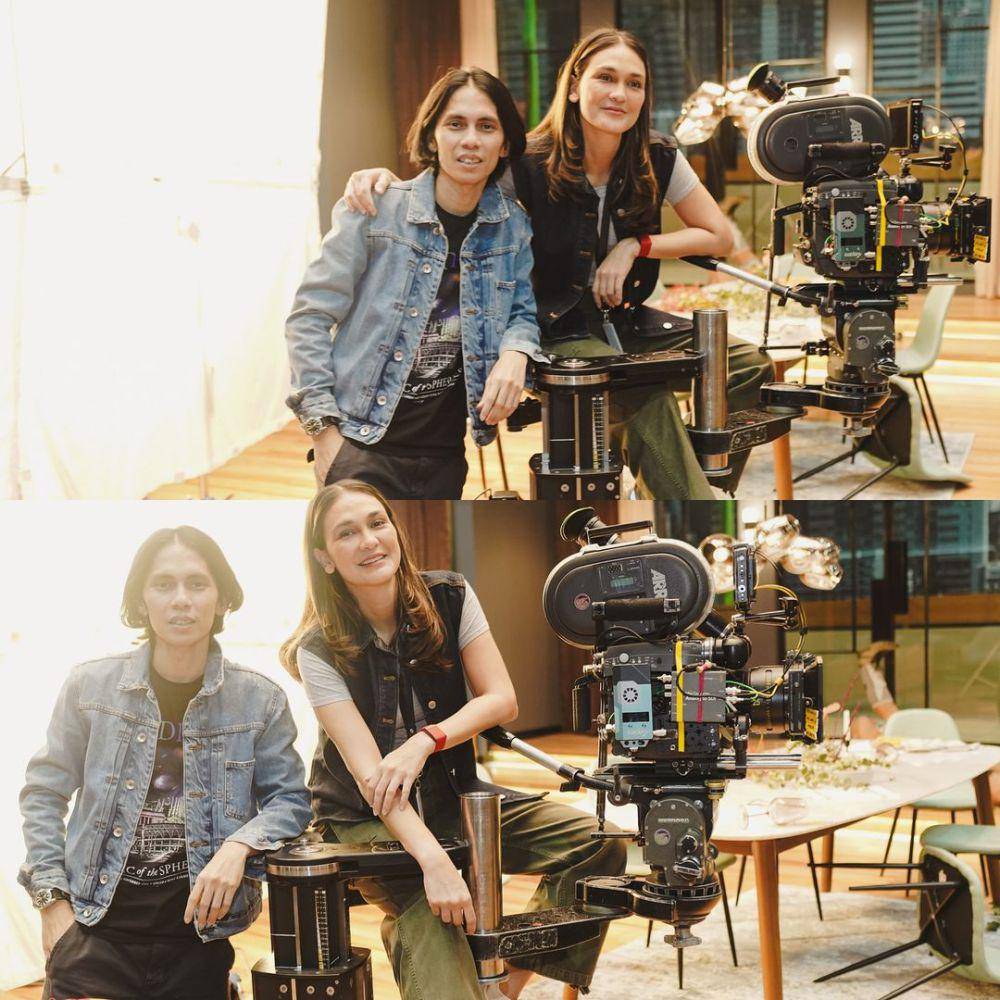 potret Luna Maya jadi sutradara (instagram.com/lunamaya)