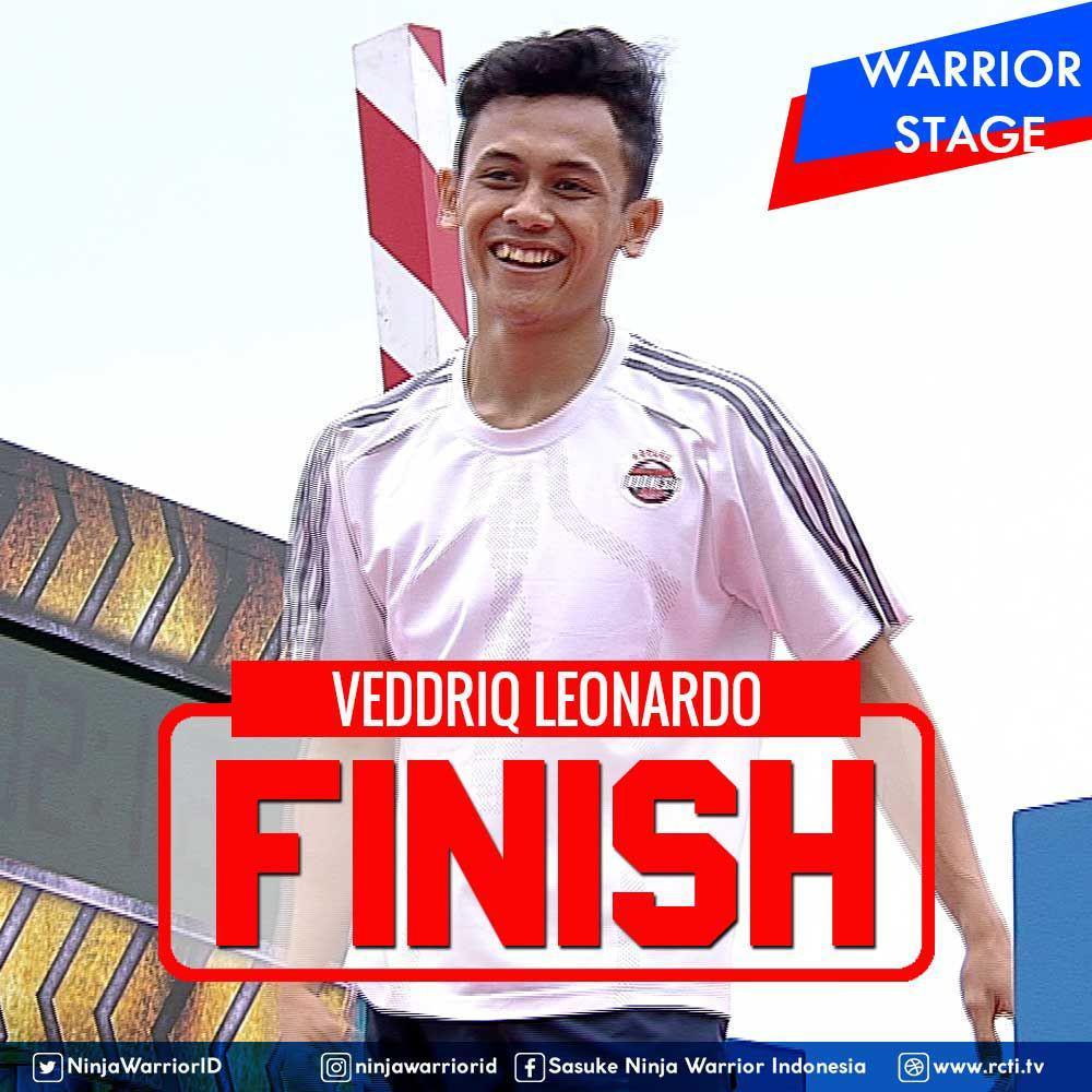 potret Veddriq Leonardo di Ninja Warrior Indonesia (x.com/ninjawarriorid)
