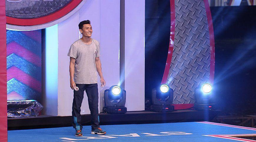 potret Veddriq Leonardo di Ninja Warrior Indonesia (x.com/ninjawarriorid)