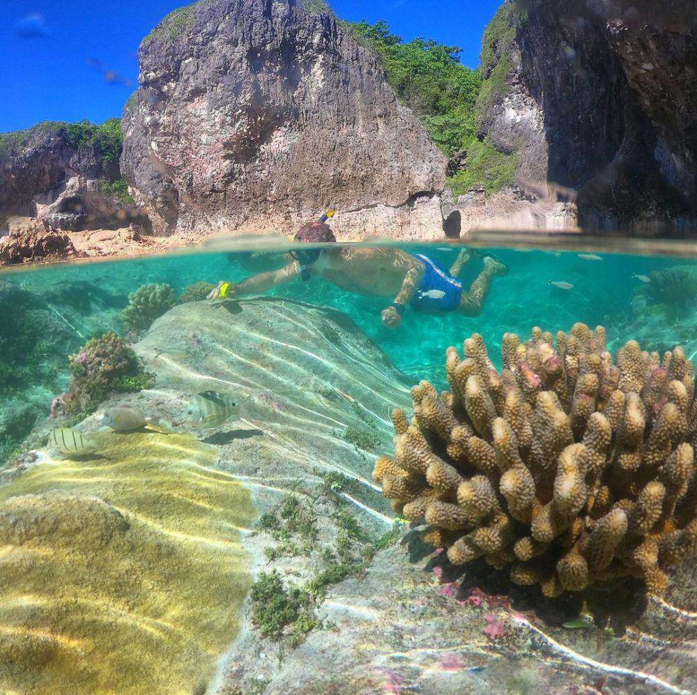 Pantai cantik nan menawan. (instagram.com/niueisland)