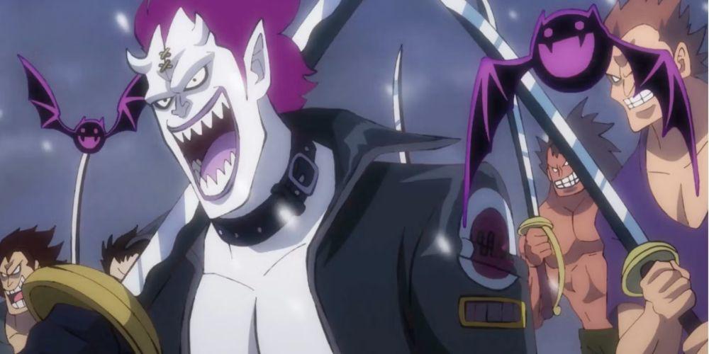Gecko Moria dan Kru Bajak Laut Gecko (dok. Eiichiro Oda, Toei Animation/One Piece)