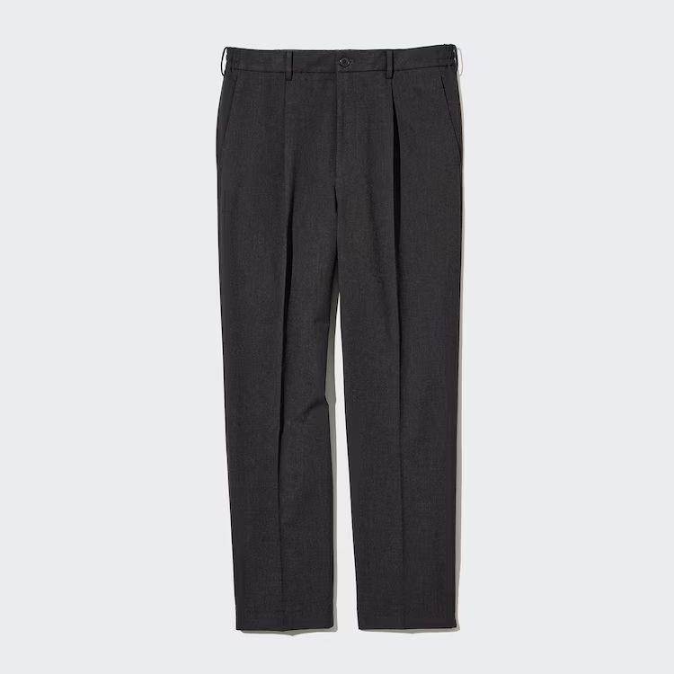 Pleated Tapered Pants (uniqlo.com)