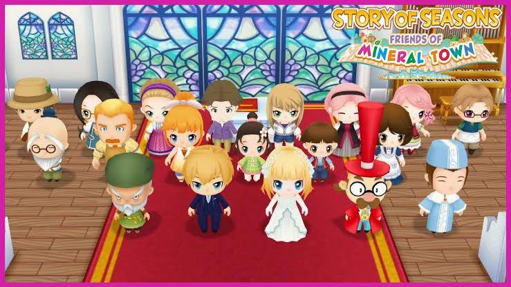 pesta pernikahan di Story of Seasons: FoMT (dok. Marvelous/SoS: FoMT)