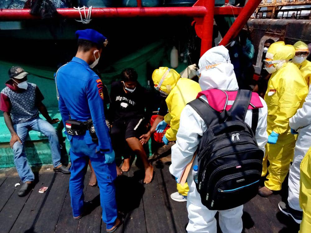 Dirawat Intensif, 9 Awak KM Sri Mariana Diizinkan Pulang