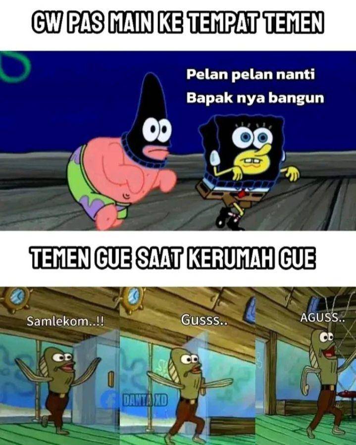 meme main ke rumah teman (instagram.com/majelis_humor.id)