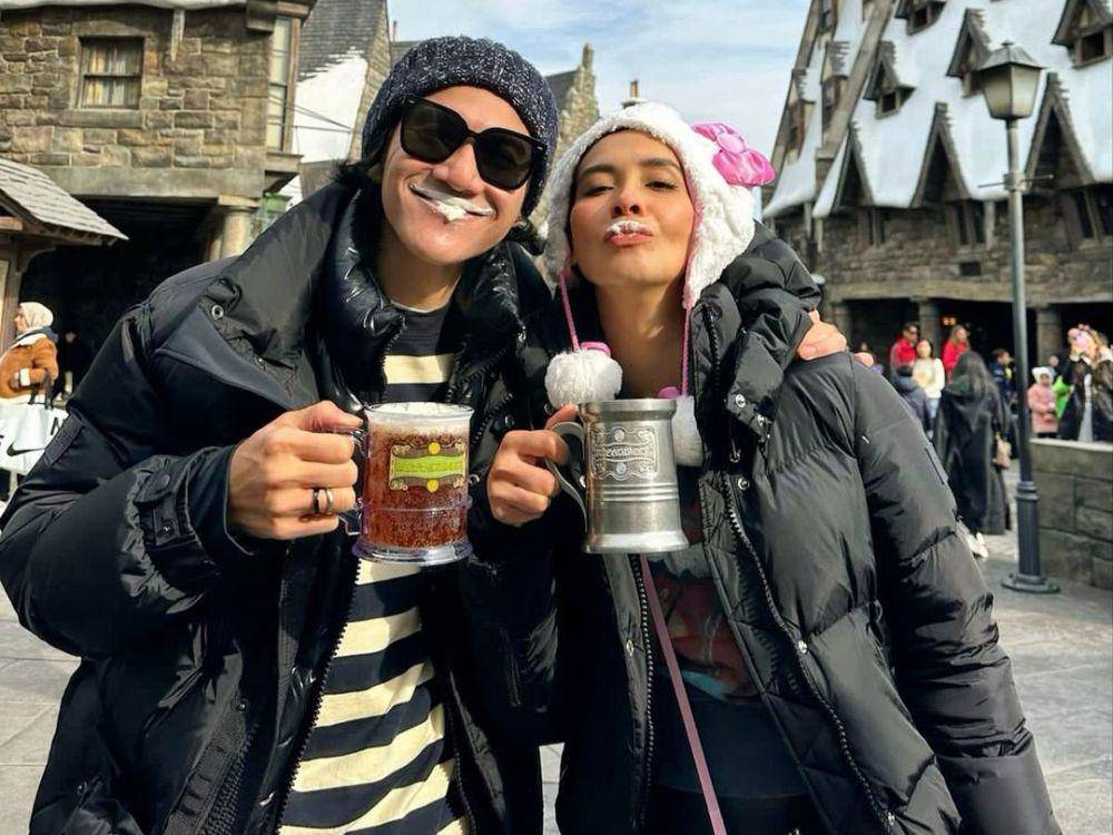 potret harmonis Vino G. Bastian dan Marsha Timothy (instagram.com/vinogbastian__)