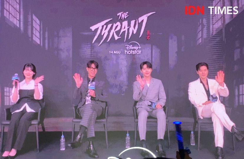 9 Potret Virtual Talk Show and Fan Meeting Bersama Cast The Tyrant