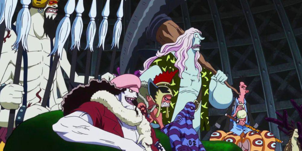 Hody Jones dan Kru Bajak Laut Manusia Ikan (dok. Eiichiro Oda, Toei Animation/One Piece)