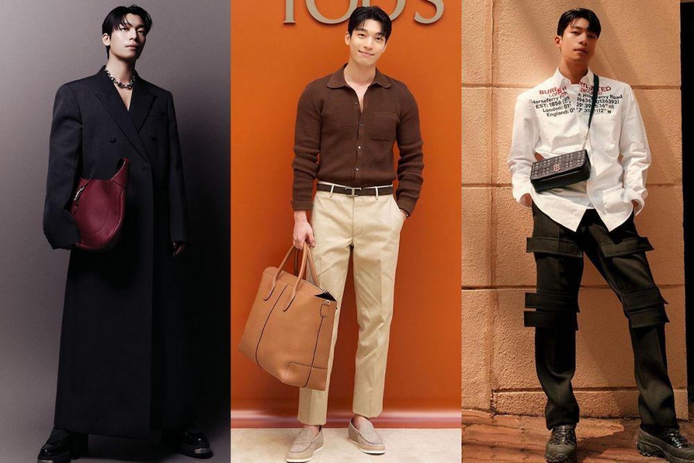 7 Inspirasi OOTD Pakai Tas ala Wi Ha Joon, Kece Maksimal!