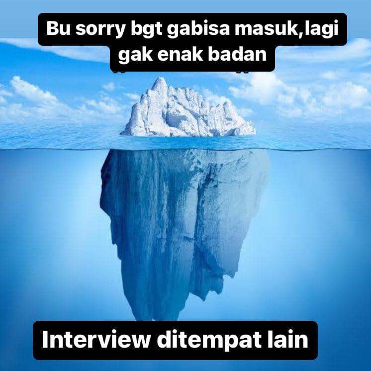 Meme perbedaan antara apa yang terlihat dan apa yang dirasakan(x.com/worksfess)