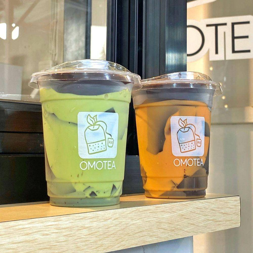 Ilustrasi cracking drink (instagram.com/omotea.official)