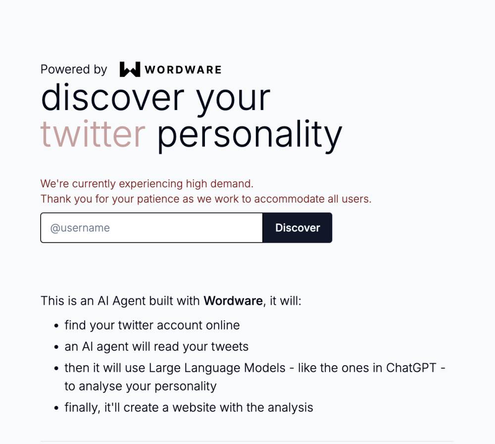cara kena roasting AI di X (twitter.wordware.ai/)