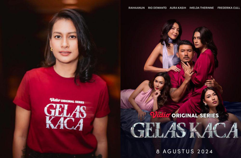 3 Film dan Series Raihaanun Bertema Hubungan Toksik, ada Gelas Kaca