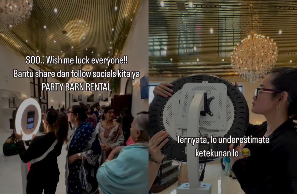 8 Potret Gisela Cindy Buka Bisnis Persewaan Alat Pesta di Kanada