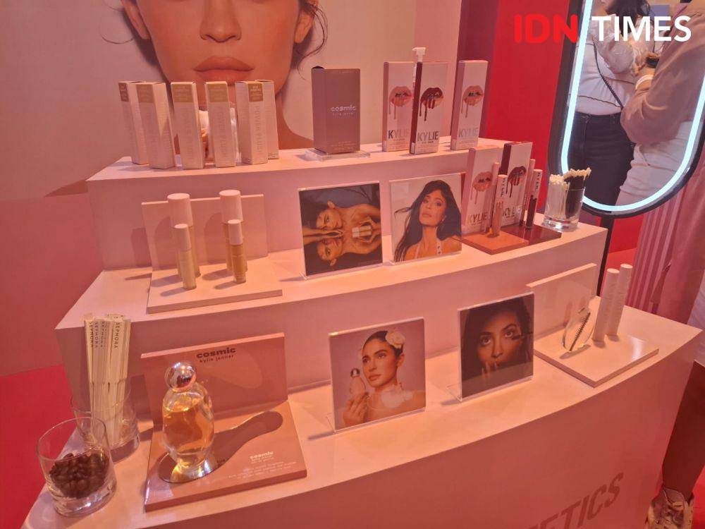 Potret Kylie Cosmetics di House of Sephora pada Kamis (8/8/24) (IDN Times/Adyaning Raras)