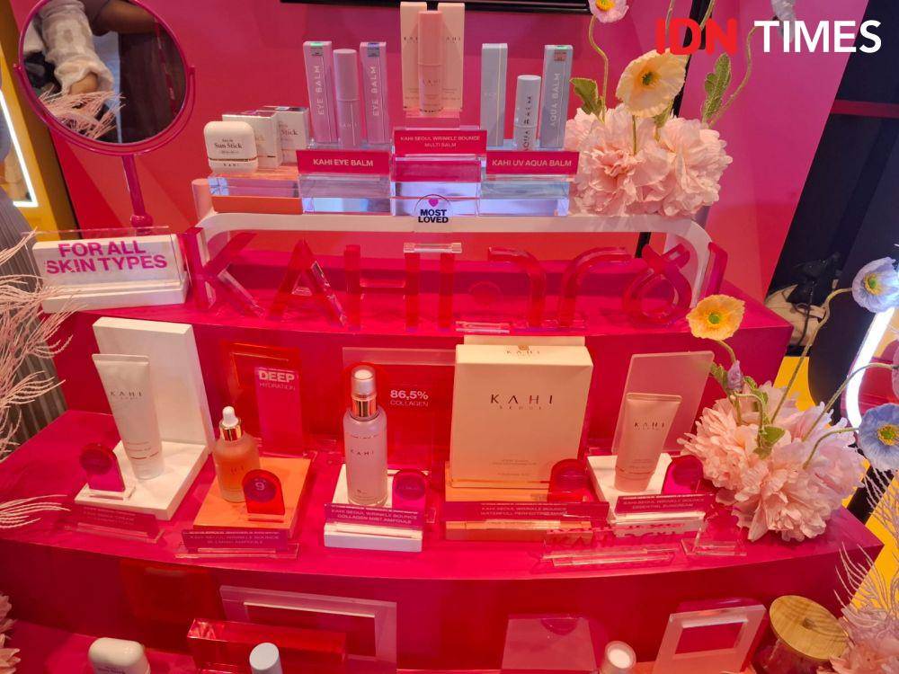Potret KAHI di House of Sephora pada Kamis (8/8/2024) (IDN Times/Adyaning Raras)