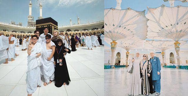 potret ibadah umrah selebritas (instagram.com/pashaungu_vm | instagram.com/narinkovilda)