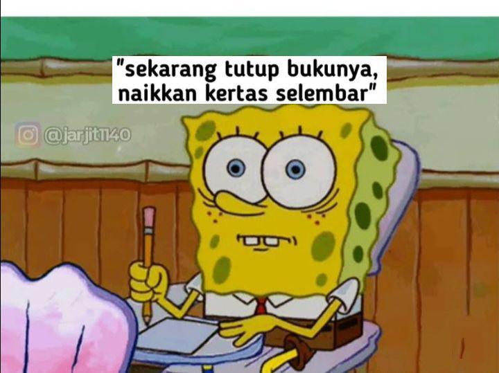 meme ujian (instagram.com/jarjit1140)
