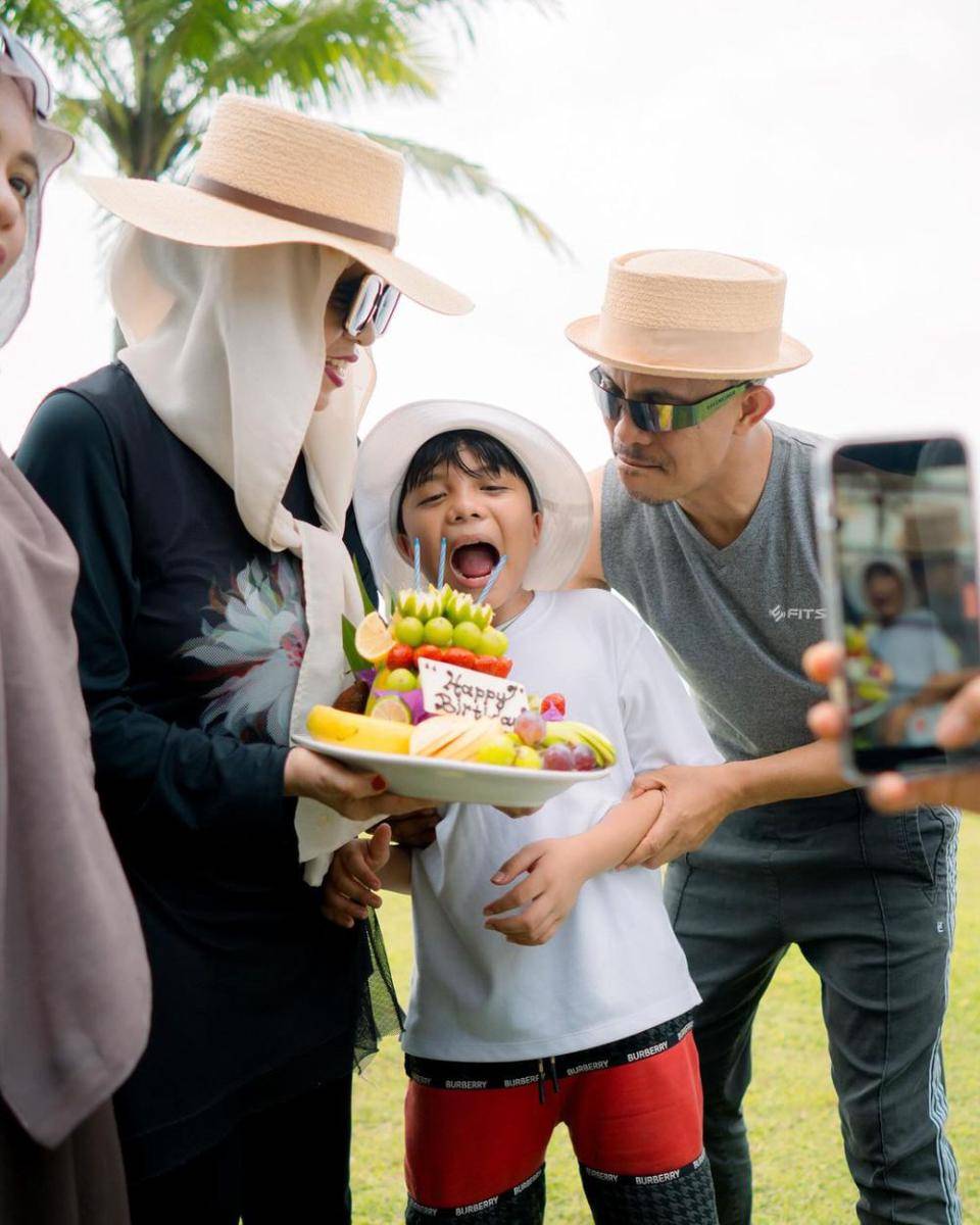 potret ulang tahun Qahtan Halilintar (instagram.com/genhalilintar)