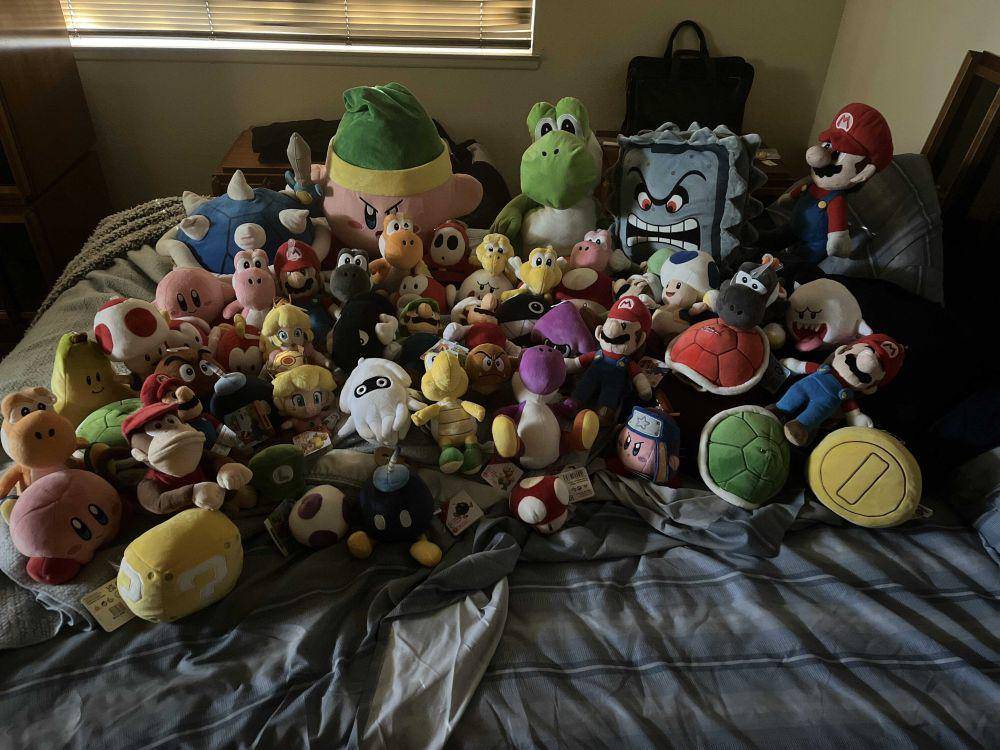 potret koleksi boneka Mario Bros. (reddit.com/user/Danaaerys)